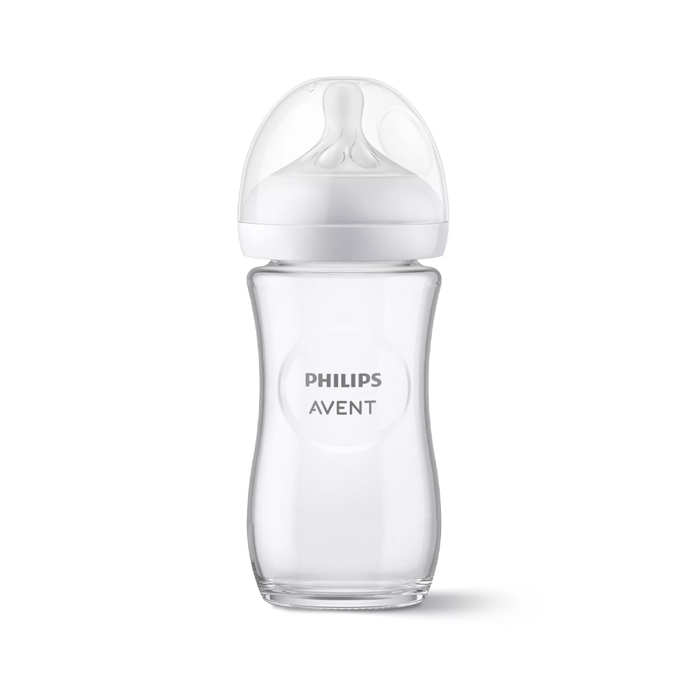 AVENT - NATURAL RESPONSE Γυάλινο Μπιμπερό 1m+ - 240ml SCY933/01